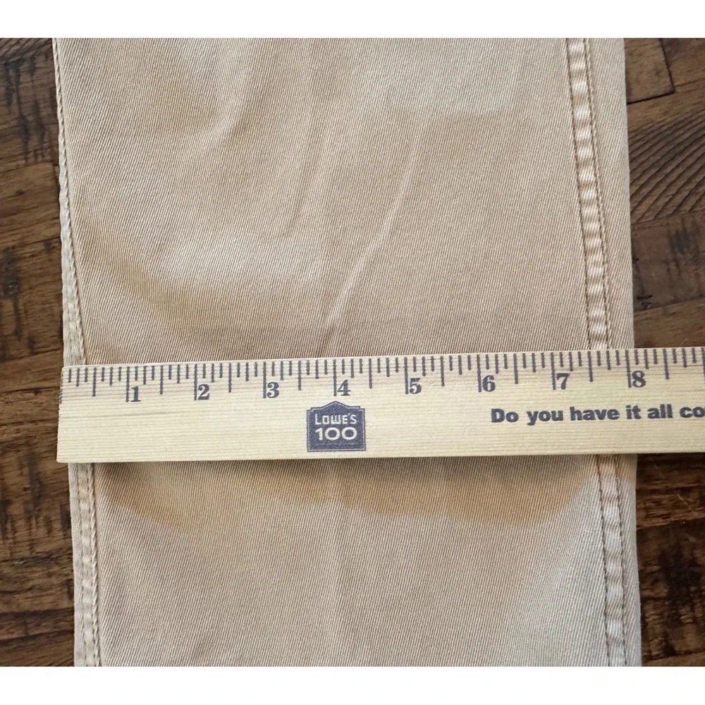 Woolrich Mens Tan Canvas Carpenter Pants 40x32 Work Utility Casual‎
